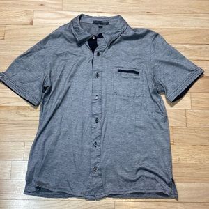 Roberto Collina striped button down shirt size 48